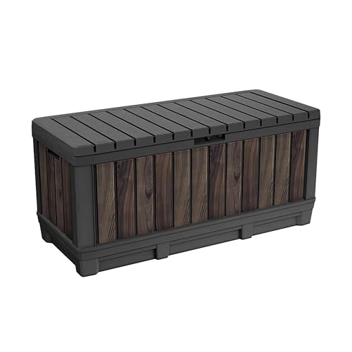 keter-kentwood-gartentruhe-350l-rosenholzoptik-wetterfeste-sitztruhe-abschlie-ba image 8