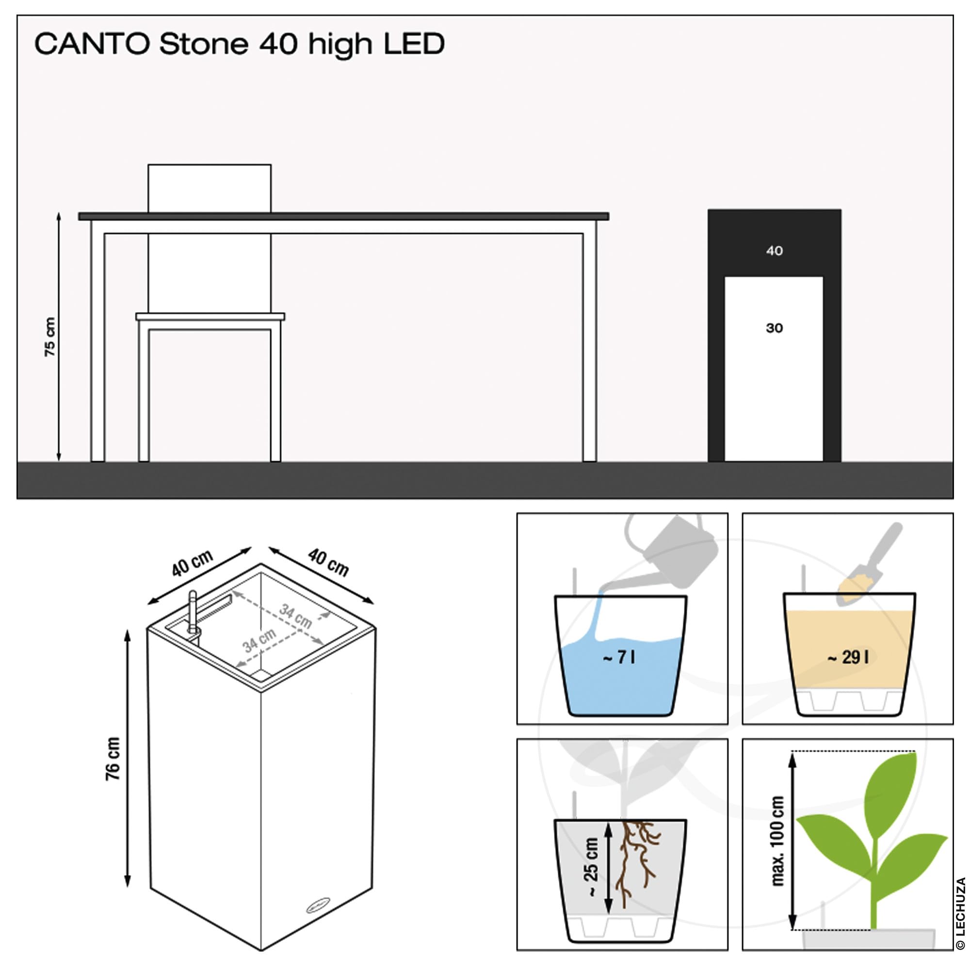 lechuza-canto-stone-40-led-high-pflanzgef-all-in-one-set-steingrau image 4