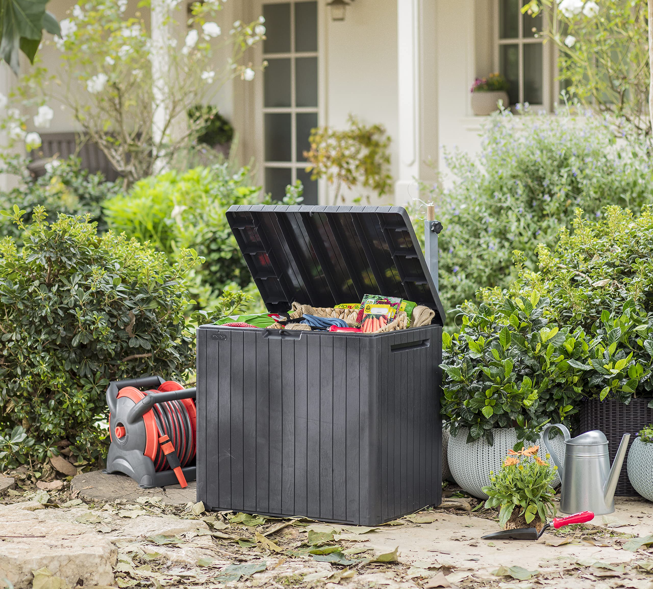 keter-city-box-aufbewahrungsbox-113-l-dunkelgrau-57-8x44x55-cm-holzoptik image 3