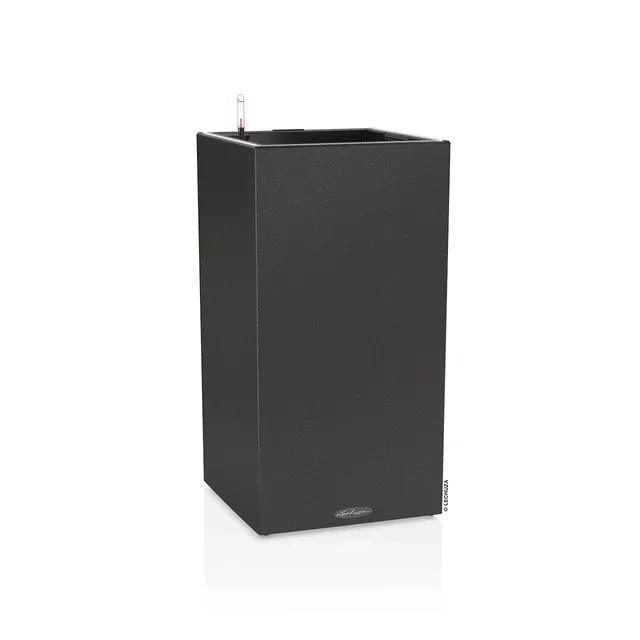 lechuza-canto-stone-40-led-high-pflanzgef-all-in-one-set-graphitschwarz image 1
