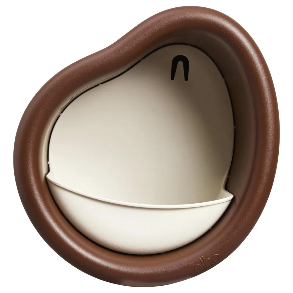 elho-organic-vogelfutterhaus-25cm-l-27-4-x-b-16-8-x-h-25-4-cm-chestnut-brown image 1