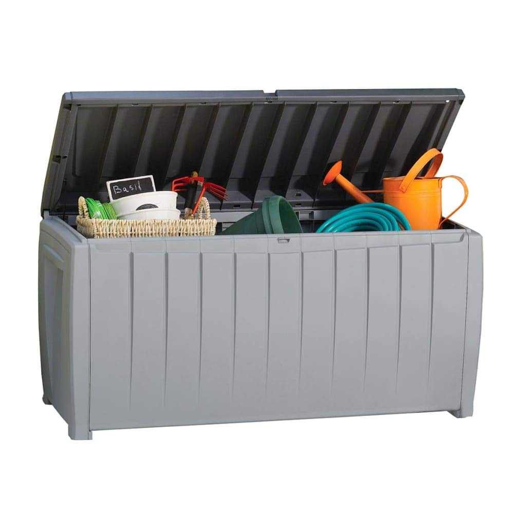 keter-novel-kissenbox-340-l-aufbewahrungsbox-mit-sitzbank-124x55x62-5-cm-grau-sc image 5