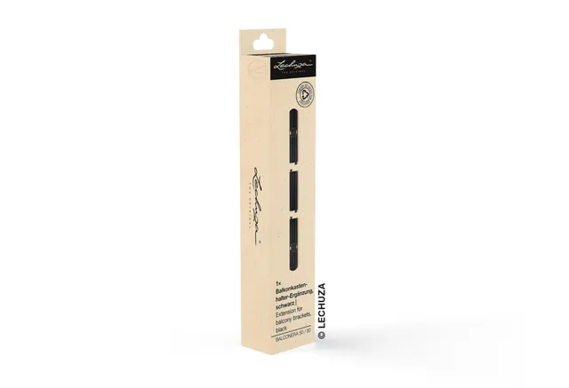 lechuza-balkonkastenhalter-abst-tzung-f-r-blc-80-100-schwarz image 1