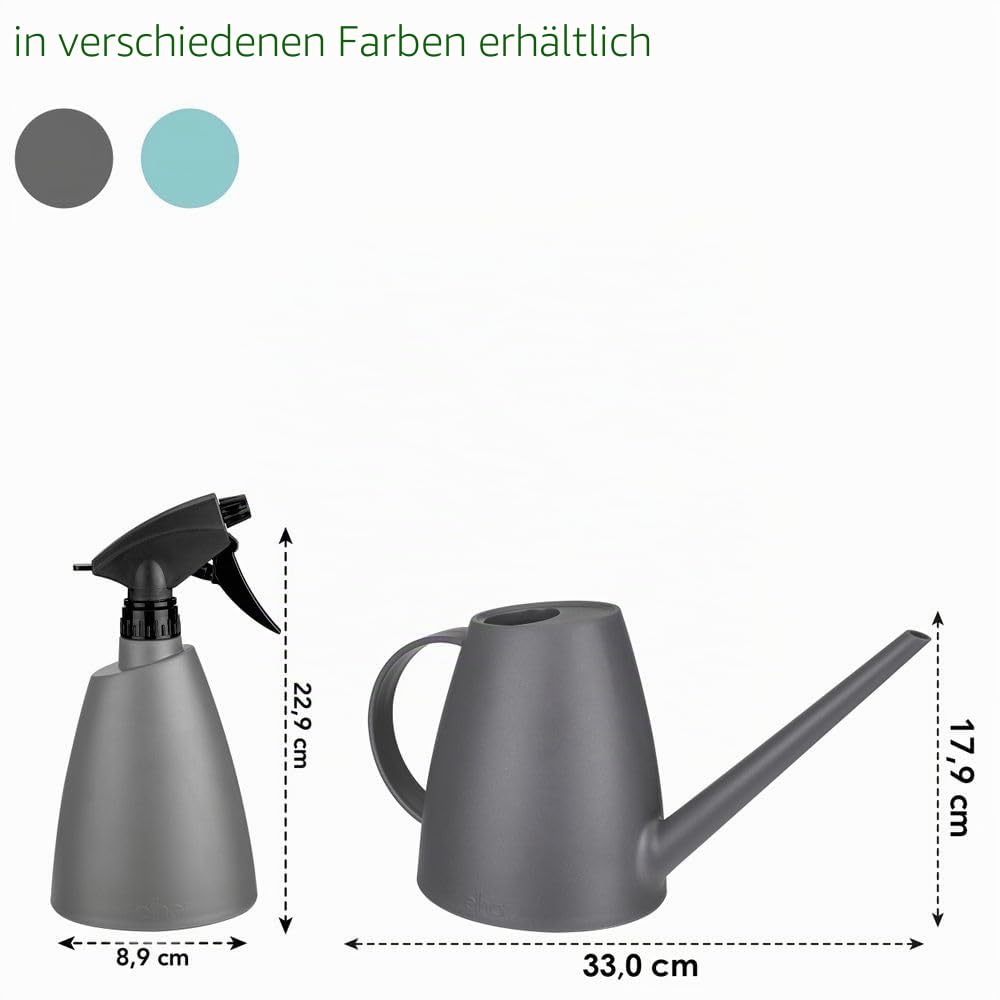 elho-brussels-gie-kanne-und-spr-hflasche-set-anthracite-zimmerpflanzen image 6