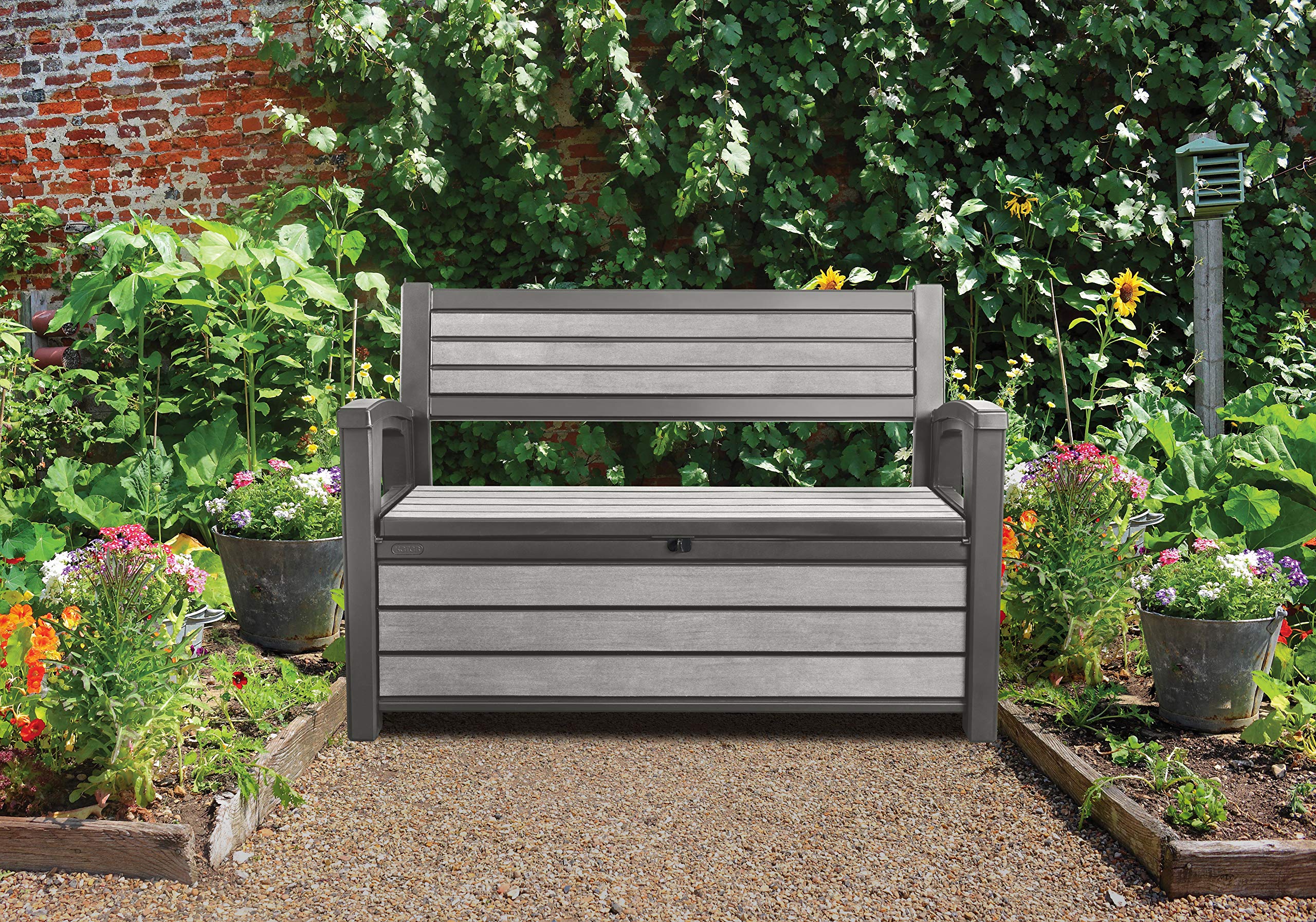 keter-hudson-bench-2in1-gartenbank-und-kissenbox-227-l-anthrazit image 6