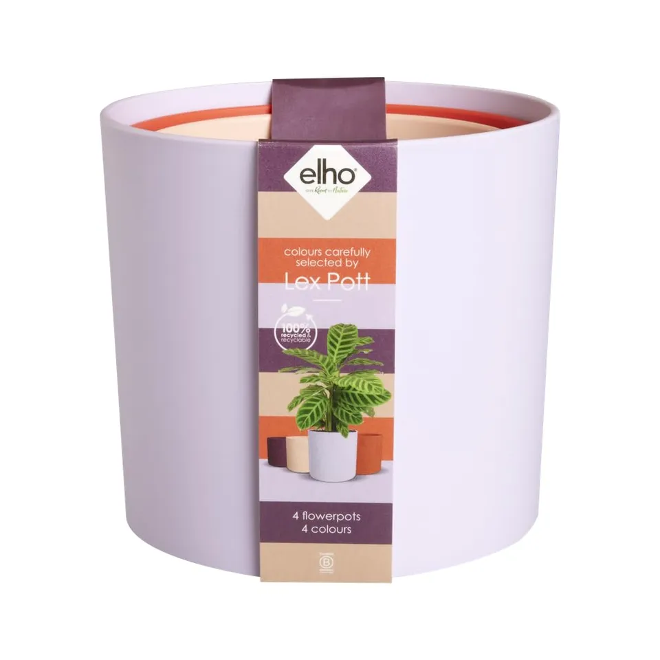 elho-lex-pott-set-15-cm-blumentopf-soft-lilac-14-8-x-h-13-6-cm-4-teilig-f-r-inne image 1