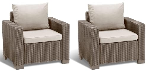 allibert-by-keter-california-gartenlounge-sessel-2er-set-cappuccino-sand-83-x-68 image 8