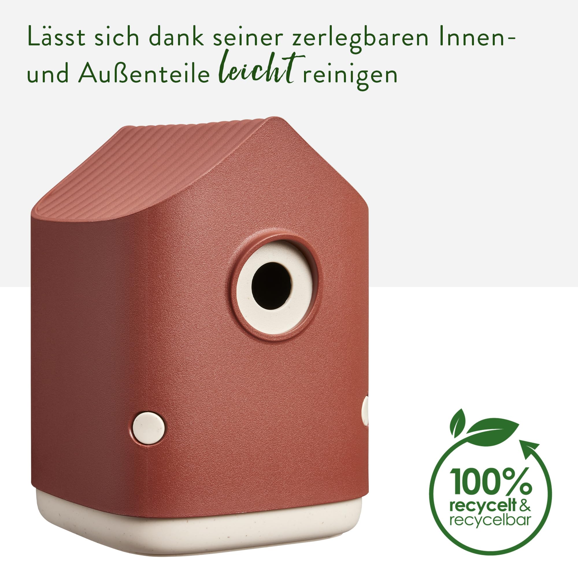 elho-cosy-vogelhaus-18-cm-tuscan-red-l-17-6-x-b-18-x-h-23-cm image 3