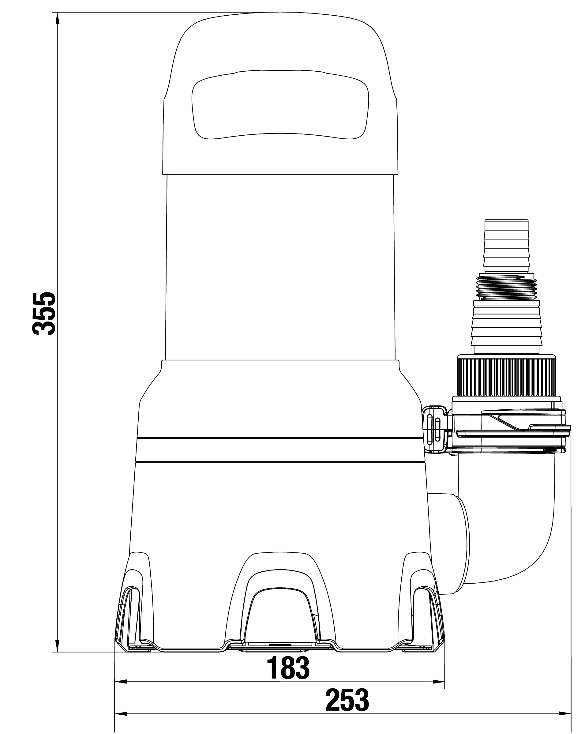 gardena-schmutzwasser-tauchpumpe-16000-9042-20-16-000-l-h-450-w image 2