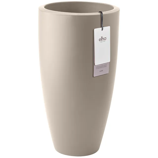 elho-june-round-high-40cm-blumentopf-balanced-beige image 1