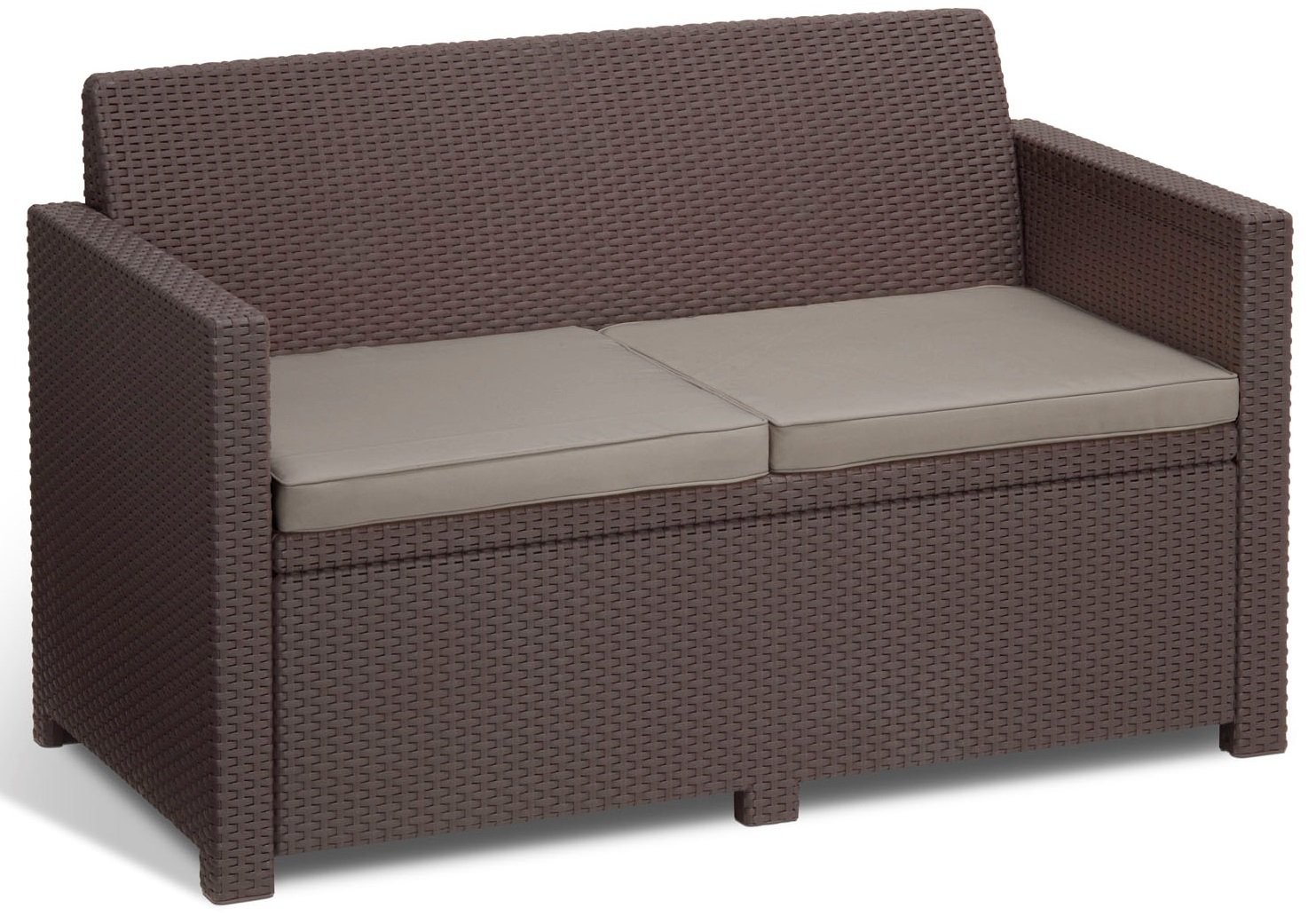 keter-allibert-alabama-lounge-set-4-teilig-braun-rattanoptik image 3