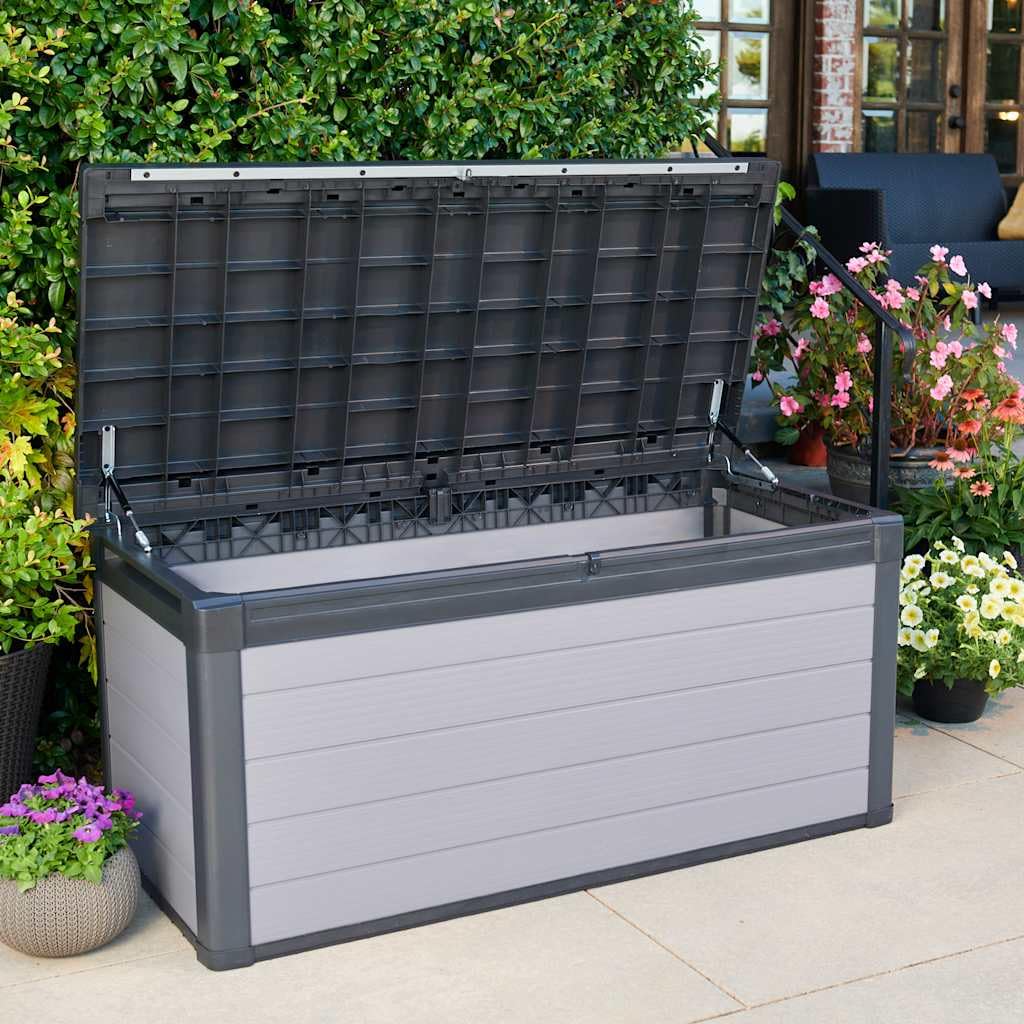 keter-premier-150-gartentruhe-570-liter-grau image 2