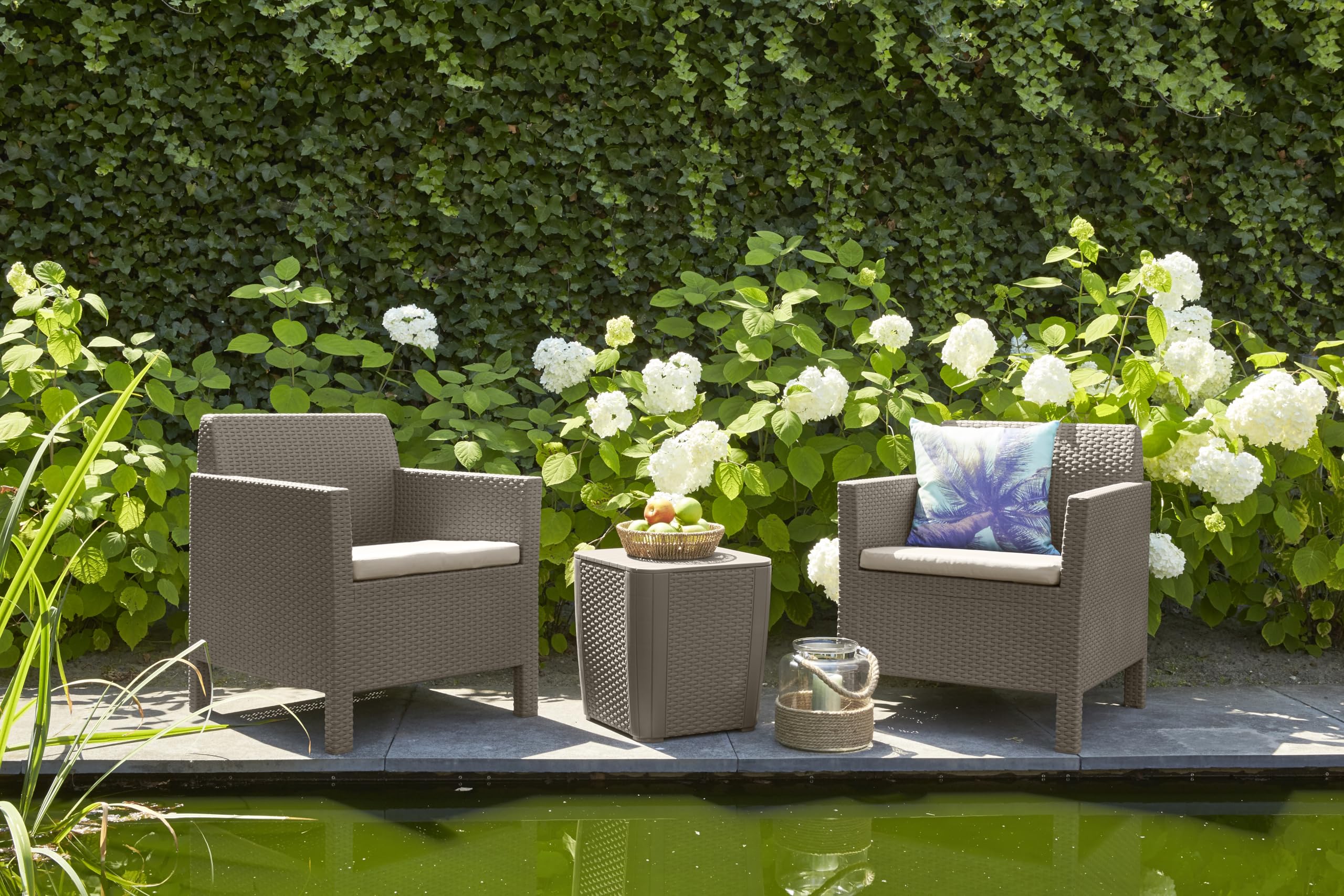 keter-luzon-flat-wicker-gartentisch-mit-stauraum-cappuccino image 7