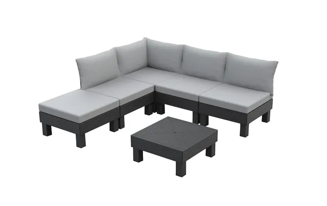 keter-elements-loungebank-balkonset-5-6-personen-modular-graphit image 1