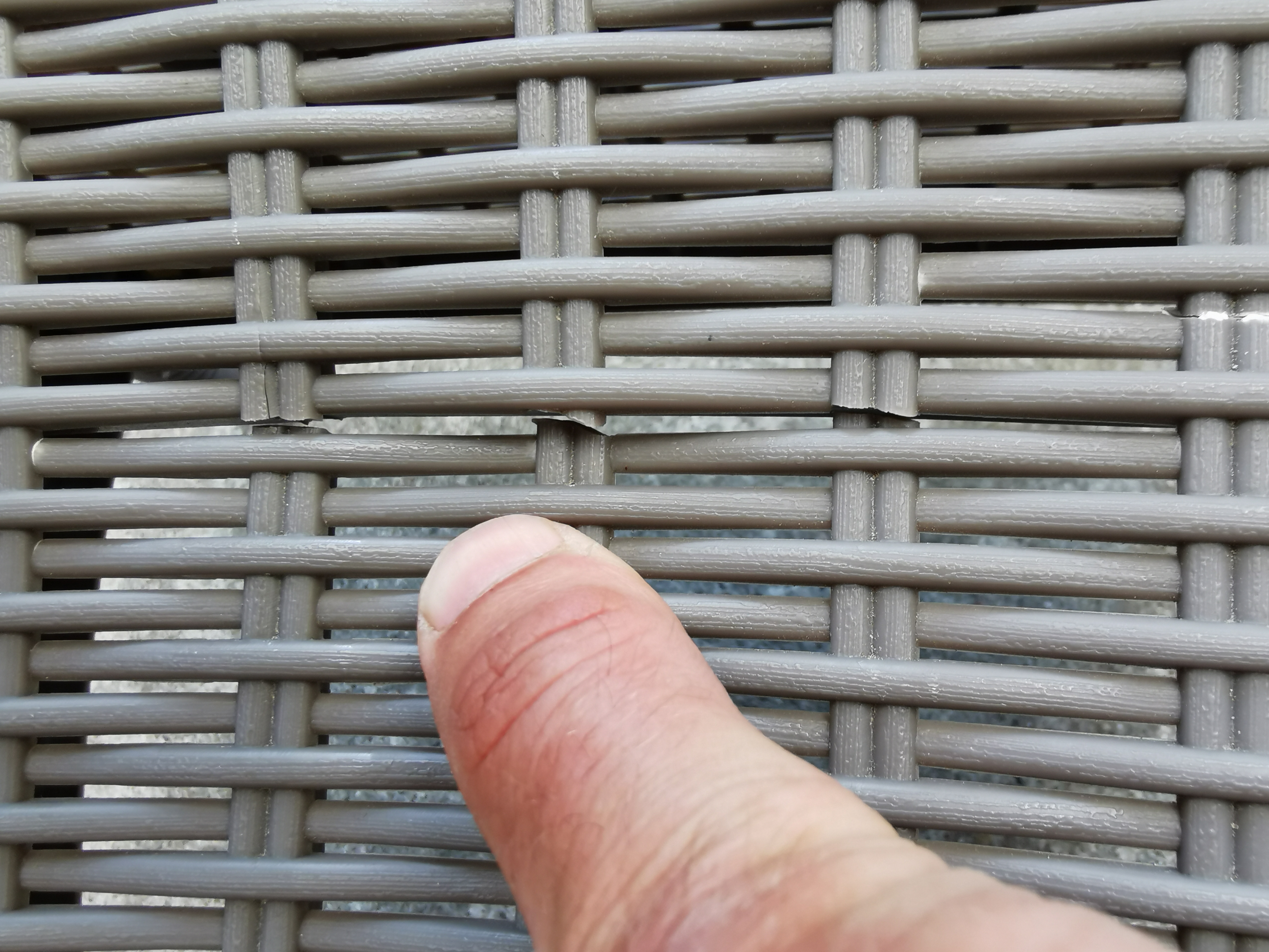 Guter Stuhl, aber Kissen dünn