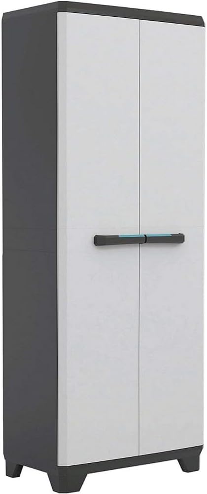 keter-linear-kunststoffschrank-niedrig-hellgrau-68x39x90-cm image 8