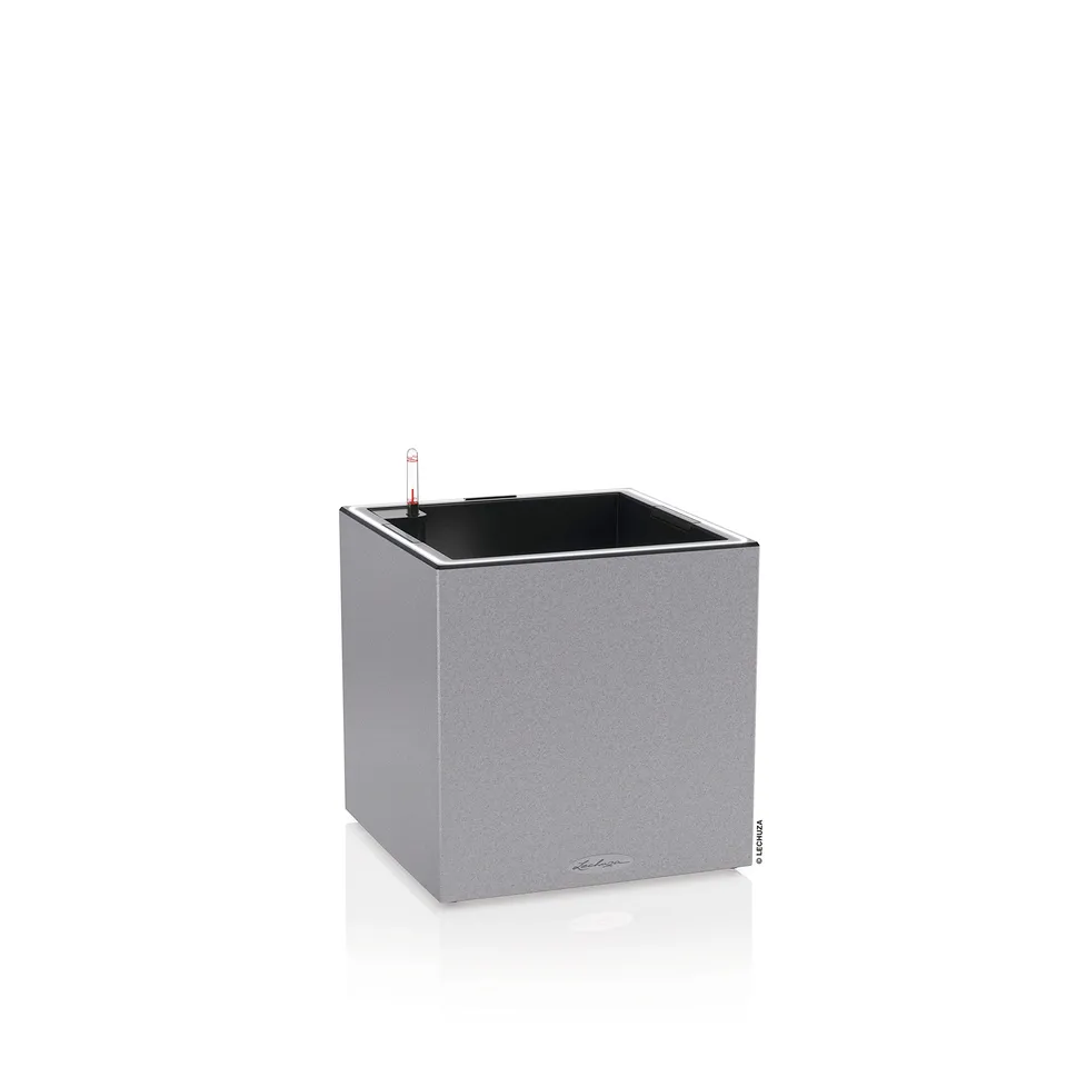 lechuza-canto-stone-40-led-low-all-in-one-set-steingrau-40x40x76-cm image 1