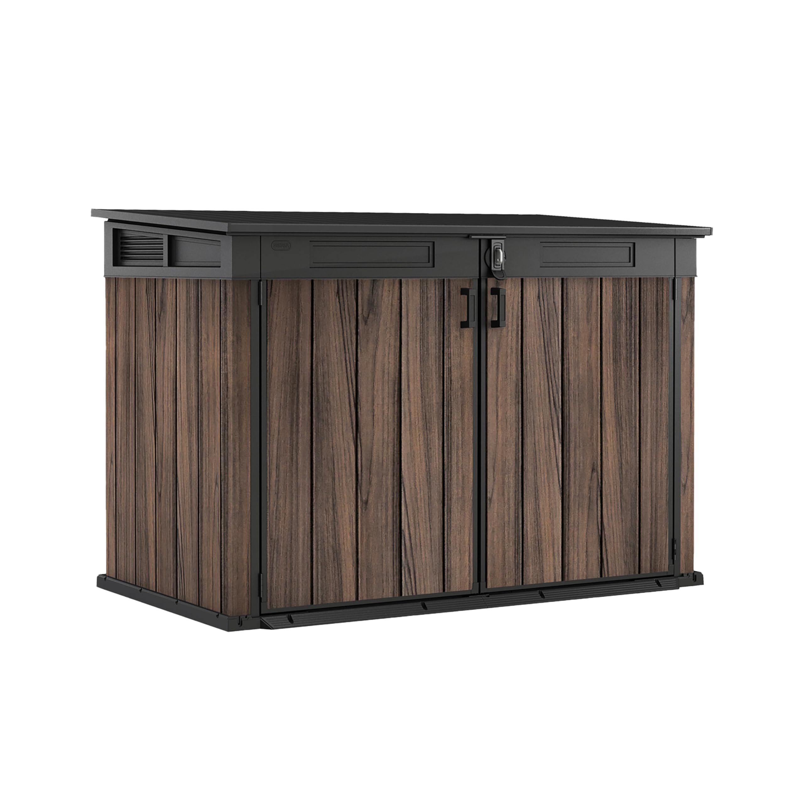 keter-signature-gartenschrank-2020l-rosenholz-optik-190-5x109-3x132-5cm image 1