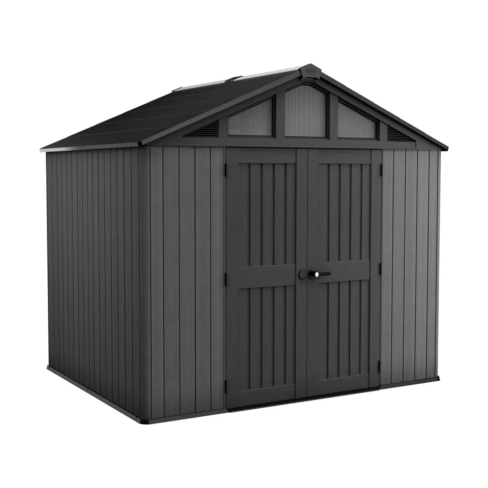 keter-stronghold-10x8-gartenhaus-evotech-stahlverst-rkt-grau-305-x-243-x-251-cm image 1