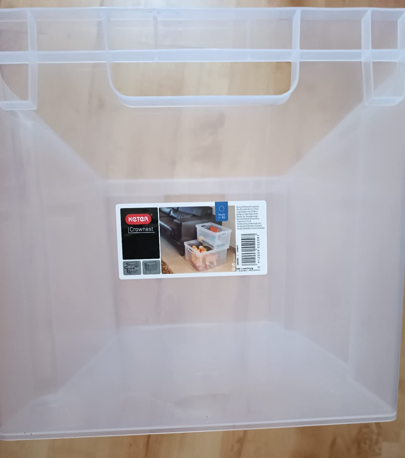 Ecke eingedrückt geliefert