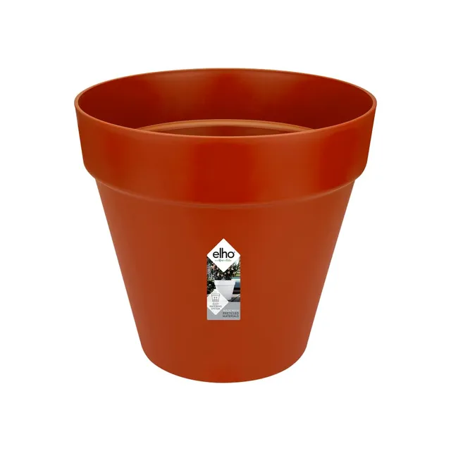 elho-loft-urban-rund-30-blumentopf-brique image 1