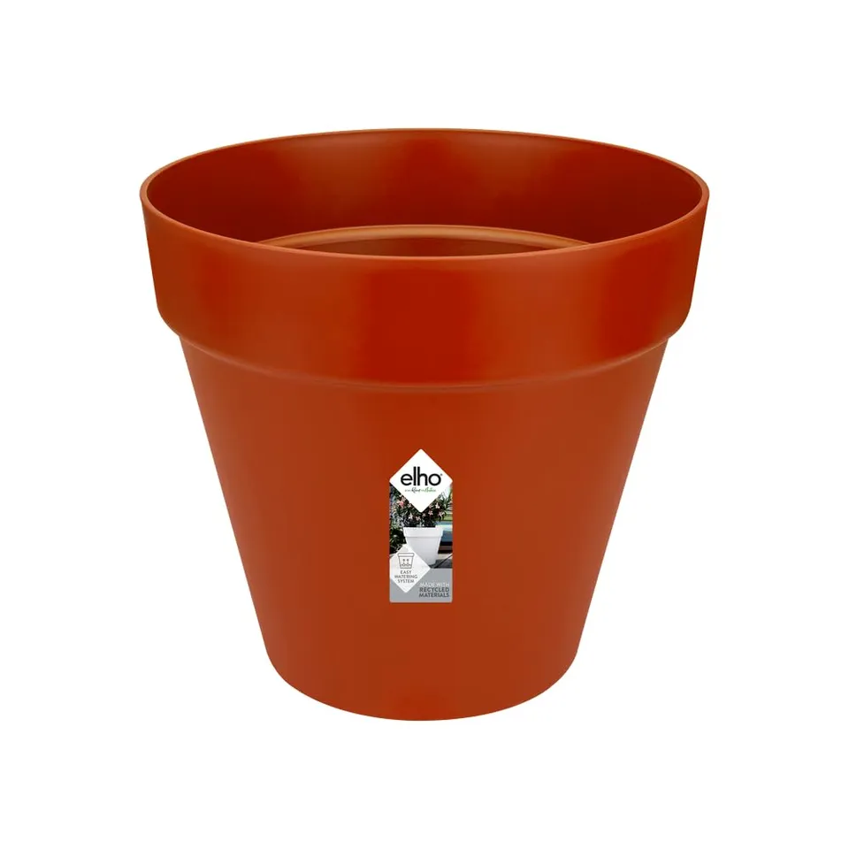 elho-loft-urban-rund-30-blumentopf-brique image 1