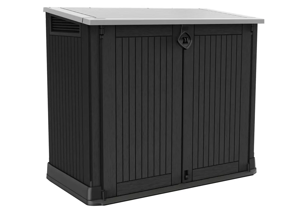 keter-store-it-out-midi-m-lltonnenbox-130-x-74-x-110-cm-grau-schwarz-845-l image 1