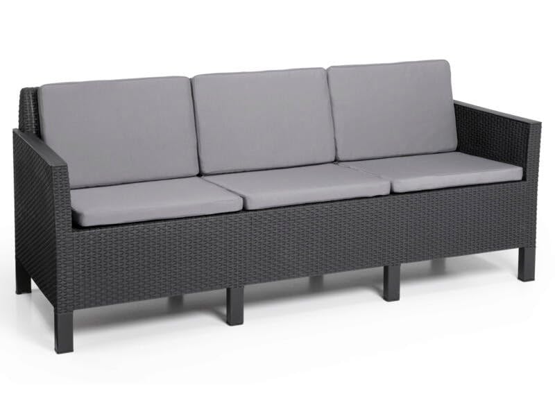 allibert-chicago-3-sitzer-lounge-set-4-teilig-rattanoptik-graphit-cool-grau image 4