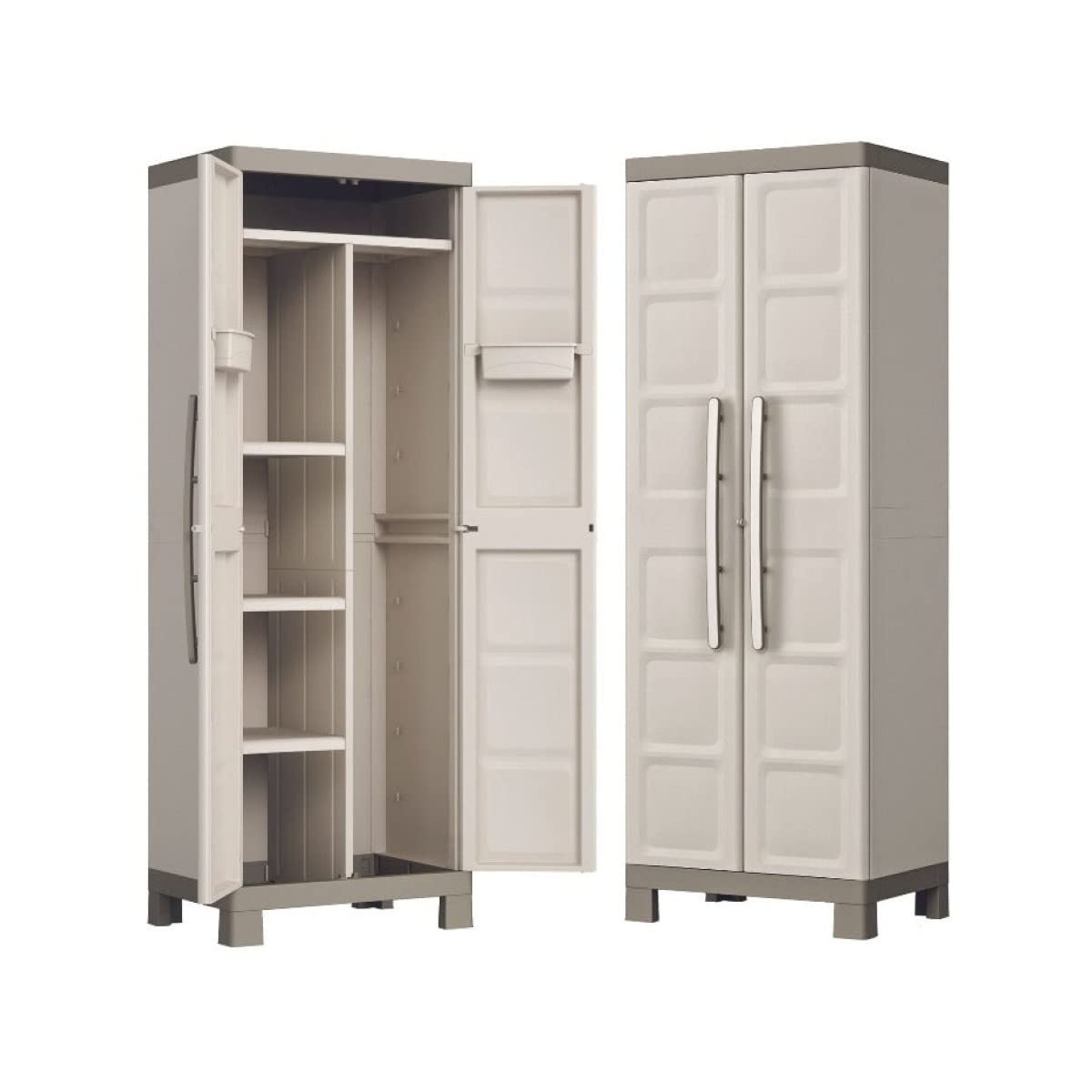 keter-excellence-kunststoffschrank-niedrig-65-x-45-x-97-cm-beige-taupe image 6