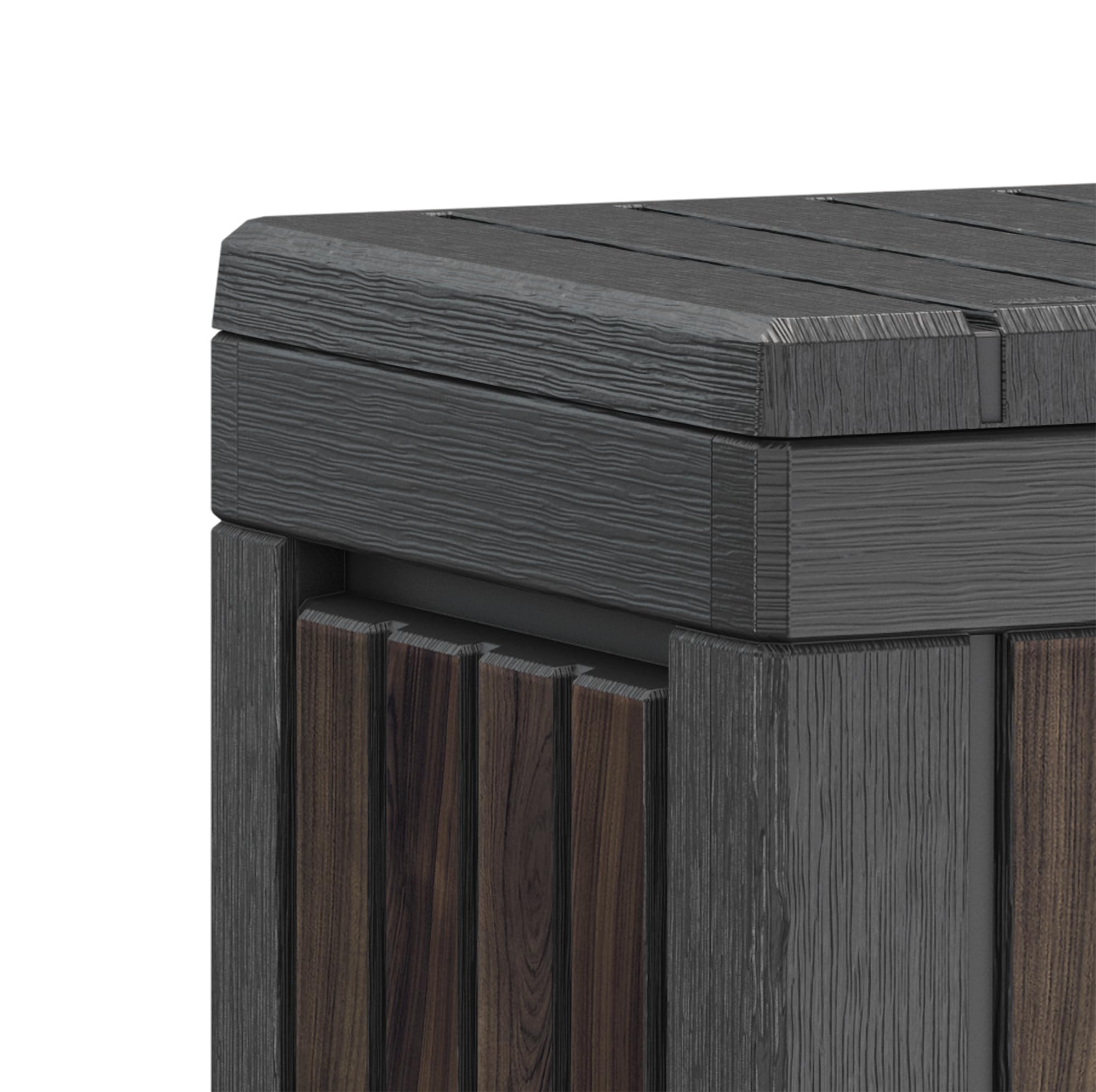 keter-gartentruhe-kentwood-190l-decocoat-rosenholzoptik-sitztruhe-160-kg image 5
