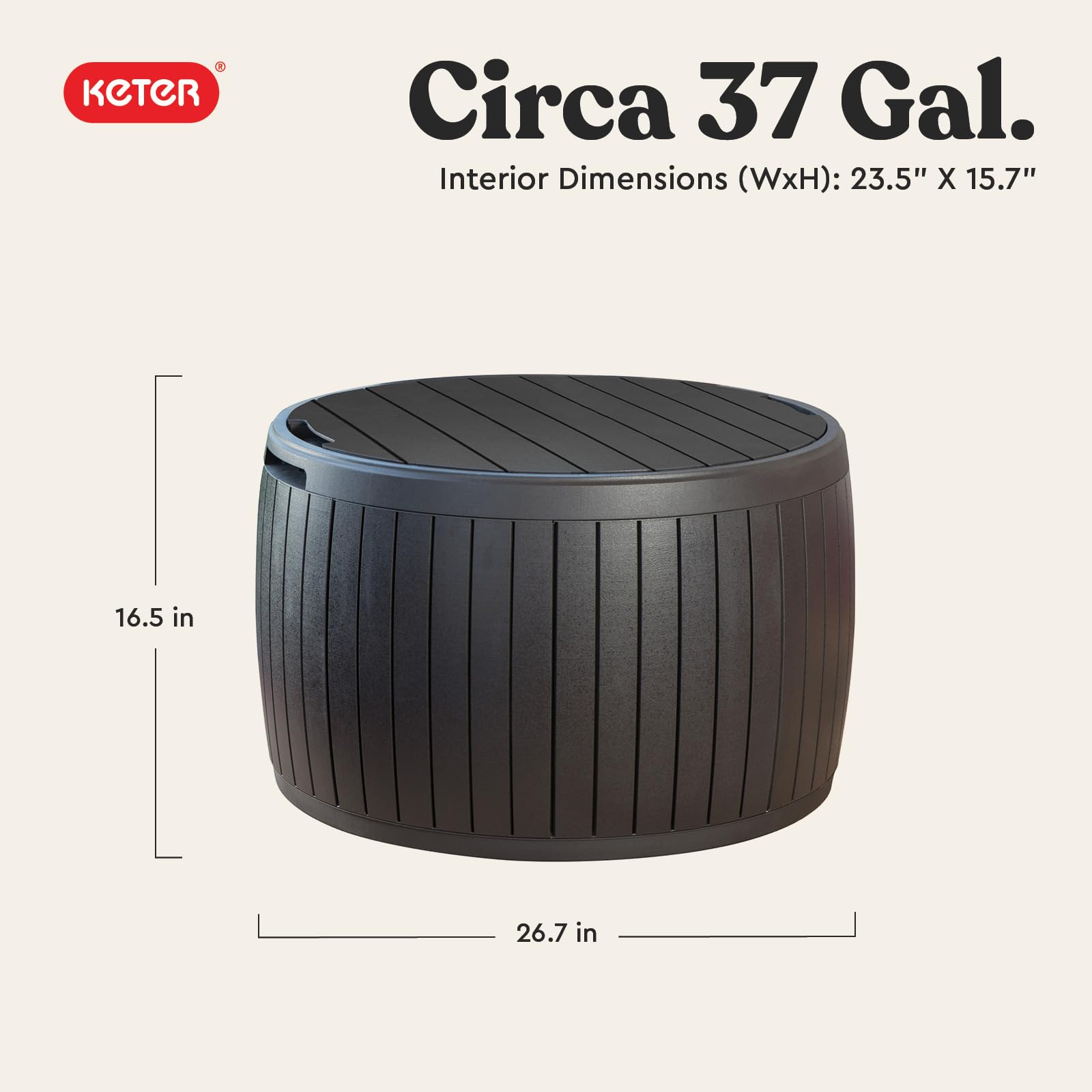keter-circa-37-gallonen-3-in-1-deck-box-aufbewahrungsbox-ottoman-beistelltisch-b image 2