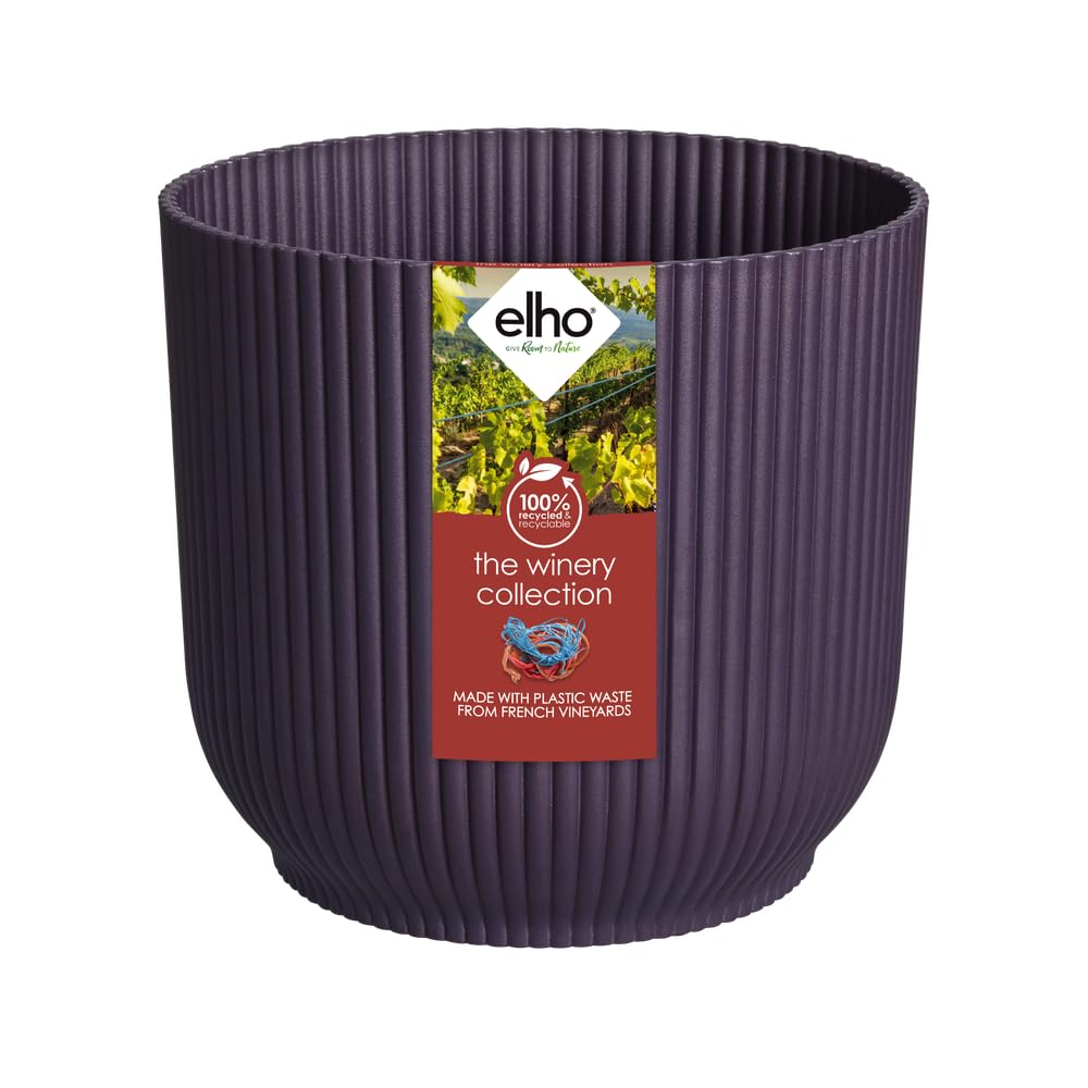elho-the-winery-collection-22cm-dunkelviolett-blumentopf image 1