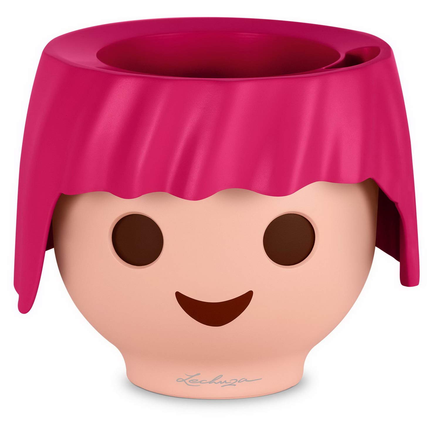 lechuza-ojo-playmobil-pflanzgef-mit-stick-bew-sserung-21-x-15-8-cm-ruby-pink image 1