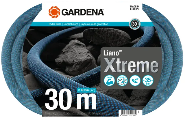 gardena-liano-xtreme-3-4-zoll-textil-gartenschlauch-30-m-set-18484-20 image 1