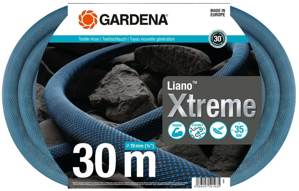 gardena-liano-xtreme-3-4-zoll-textil-gartenschlauch-30-m-set-18484-20 image 1