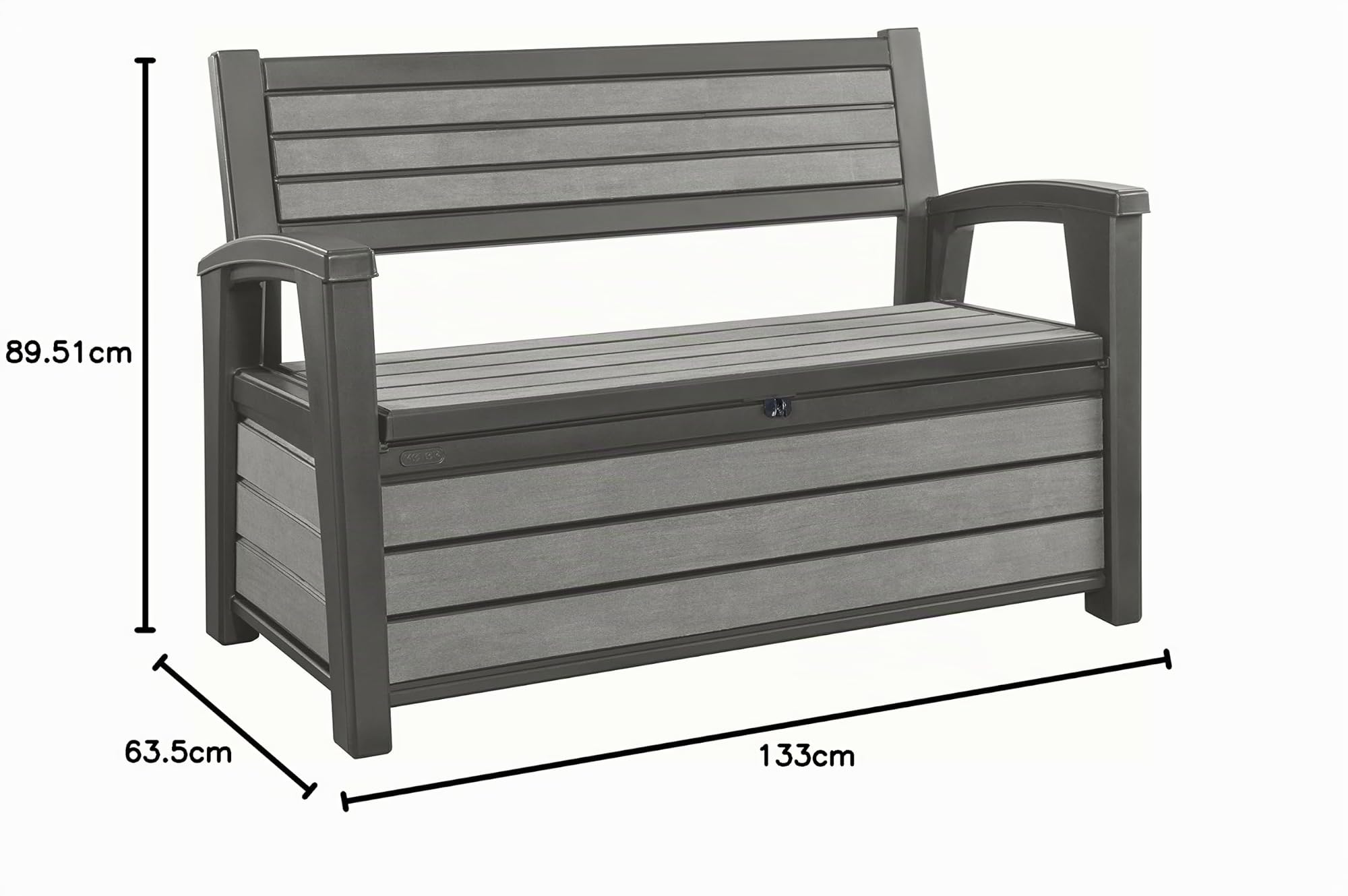 keter-hudson-bench-2in1-gartenbank-und-kissenbox-227-l-anthrazit image 3