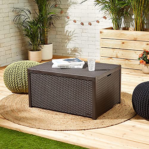 allibert-by-keter-gartentisch-arica-braun-mit-stauraum-79-x-59-x-42-cm image 8