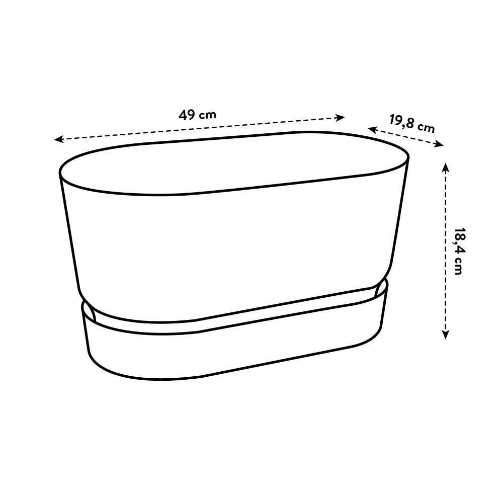 elho-greenville-trough-long-bertopf-klinkerrot-20-cm-mit-wasserreservoir image 5