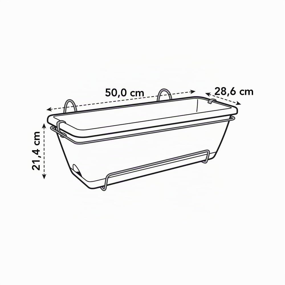 elho-barcelona-all-in-1-50-cm-balkonkasten-anthracite image 4