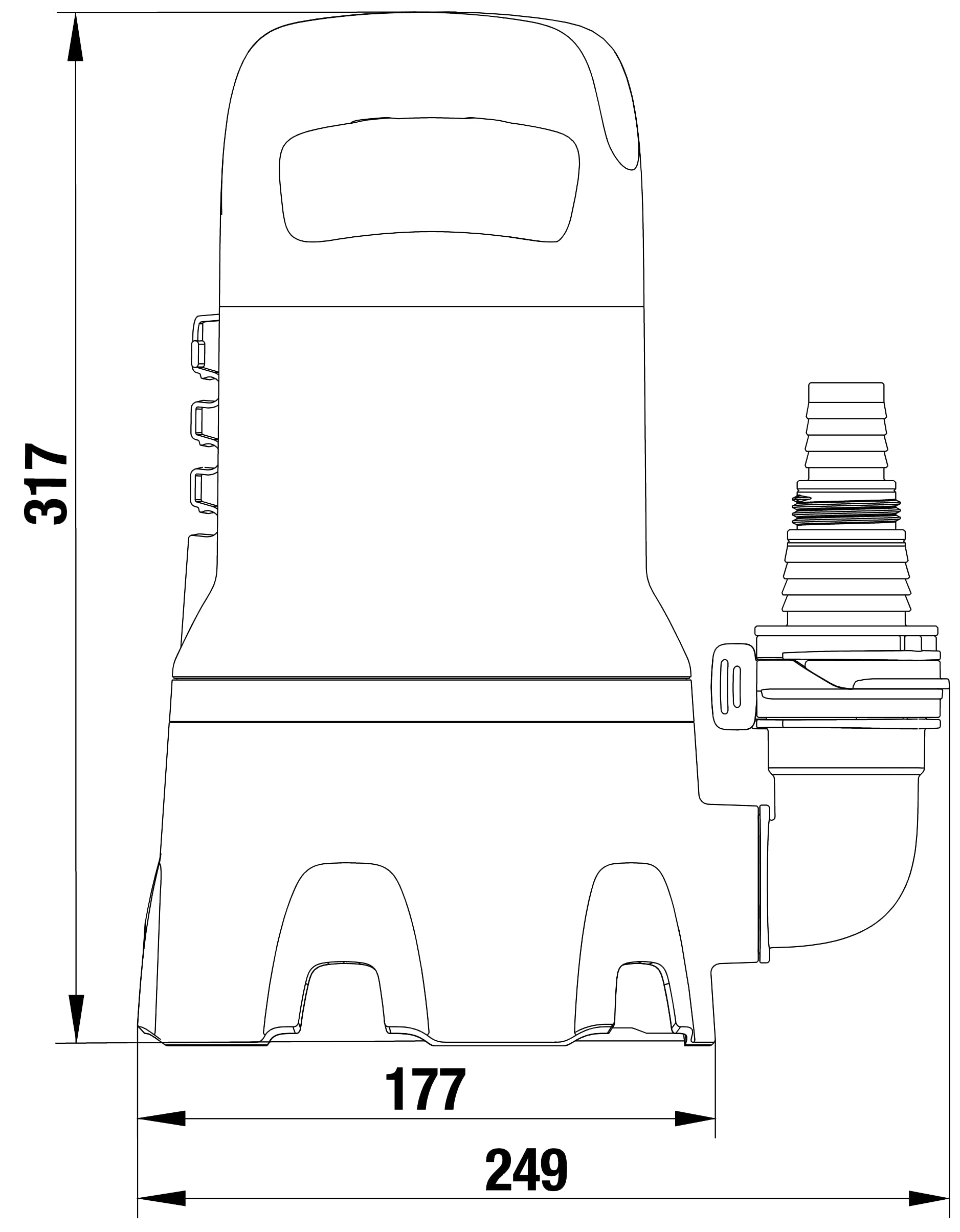 gardena-schmutzwasser-tauchpumpe-9000-tauch-druckpumpe-bis-9-000-l-h image 5
