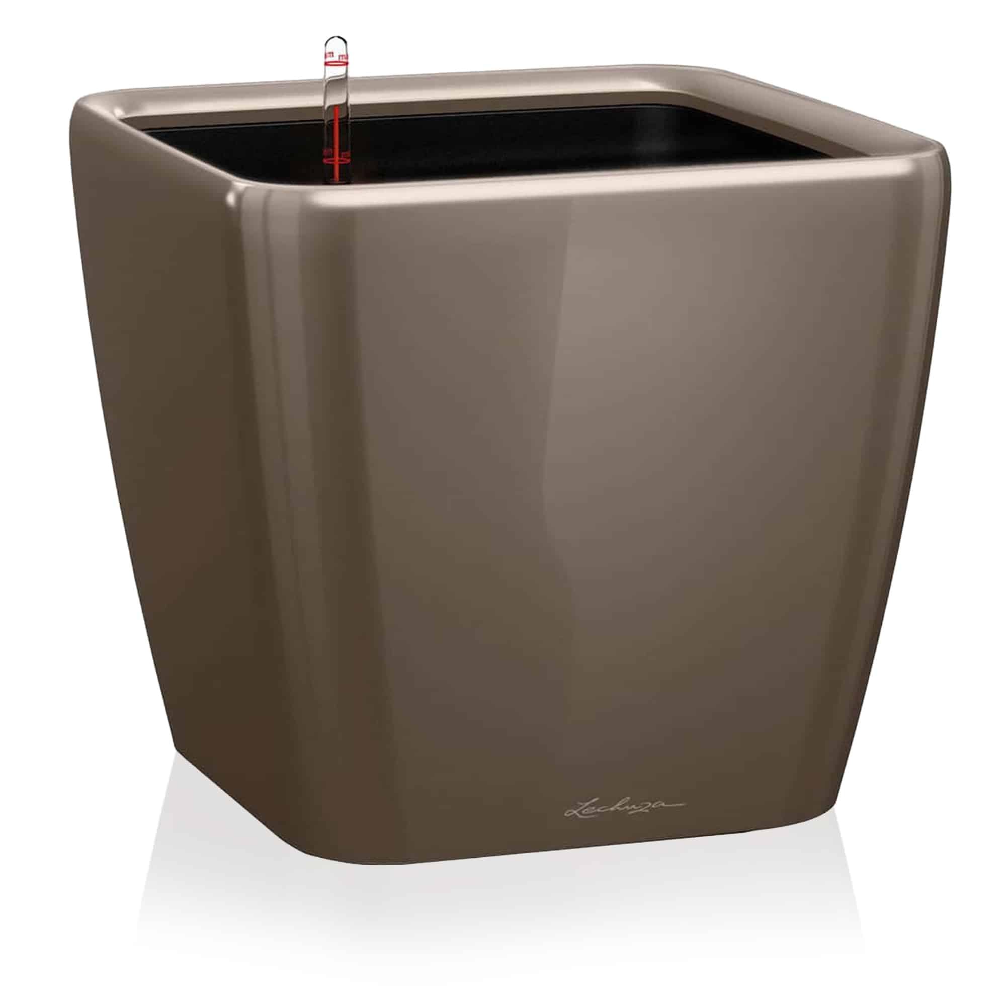 lechuza-quadro-premium-ls-50-taupe-hochglanz-pflanzw-rfel-mit-bew-sserung image 1