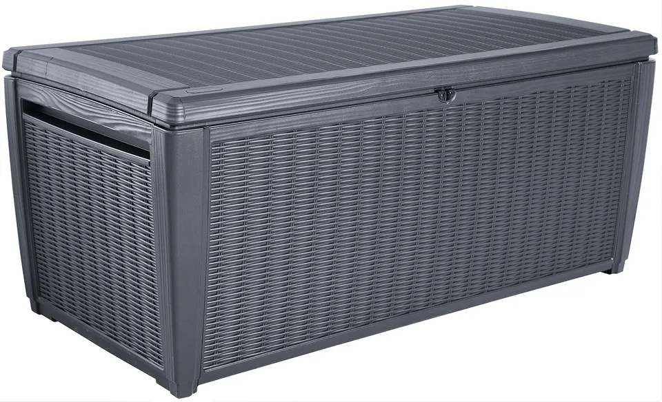 keter-sumatra-auflagenbox-511-l-graphit-145x73x64-cm-mit-sitzfunktion image 1