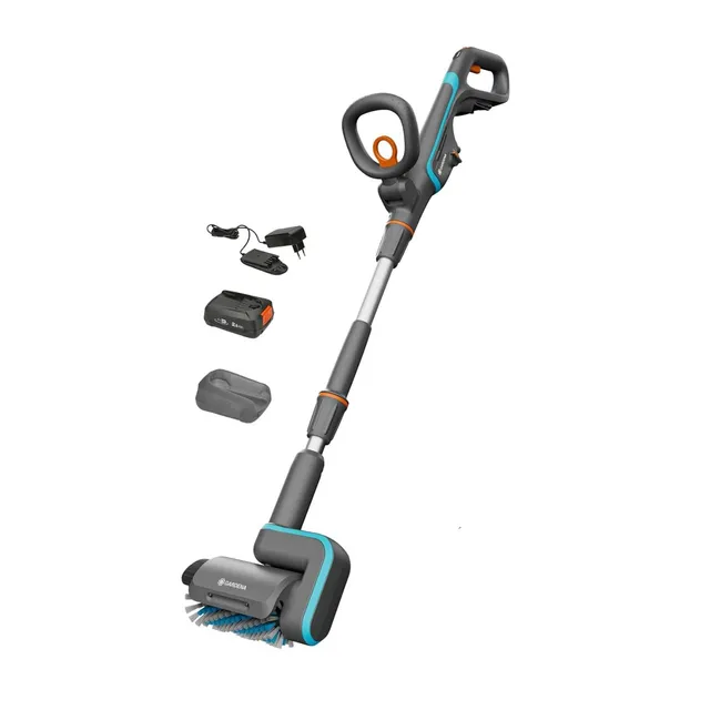 gardena-aquabrush-patio-03-18v-p4a-akku-multi-reiniger-ready-to-use-set image 1