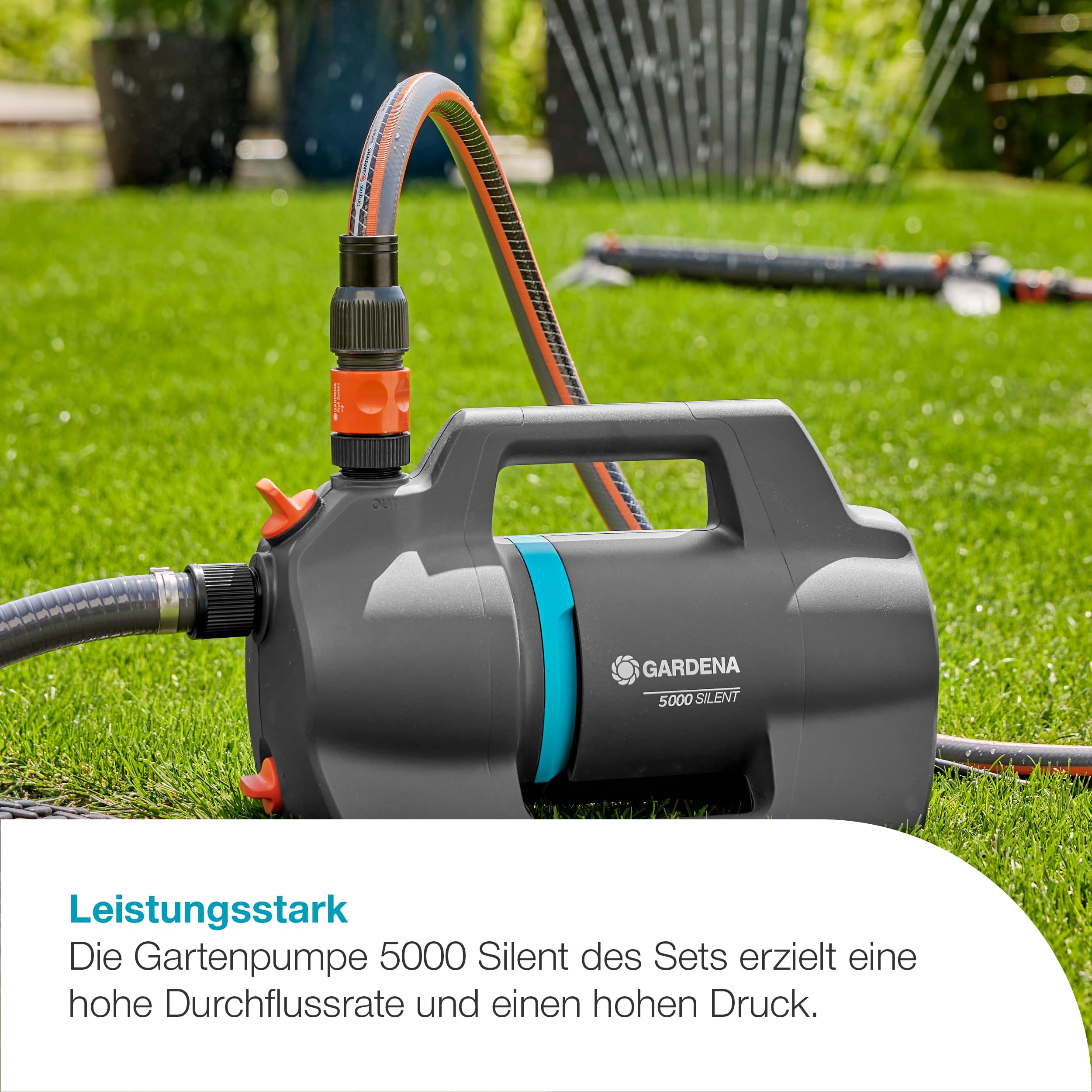 gardena-gartenpumpe-5000-silent-set-mit-20-m-schlauch image 2