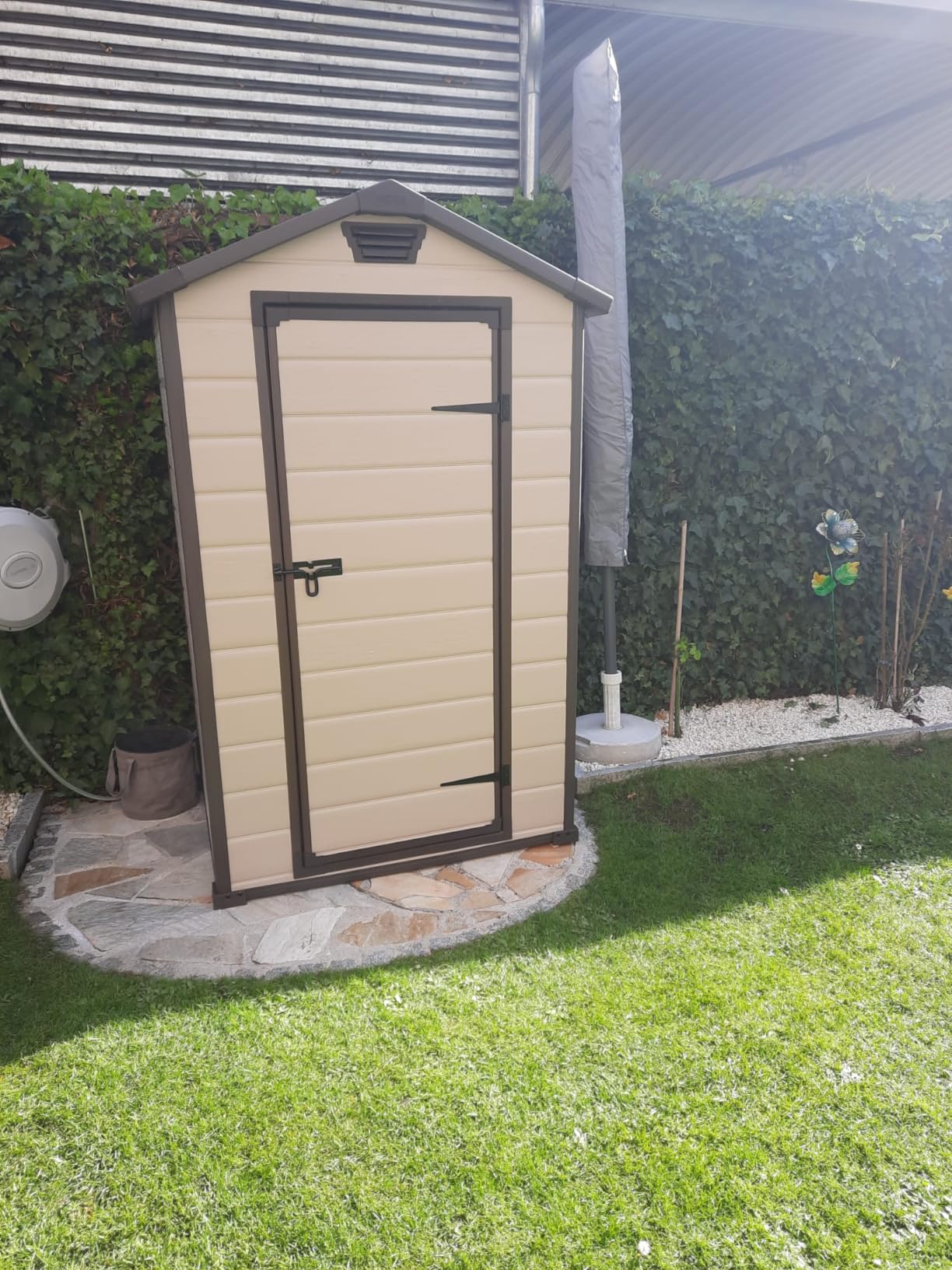 Ideales Gerätehaus für kleinen Garten
