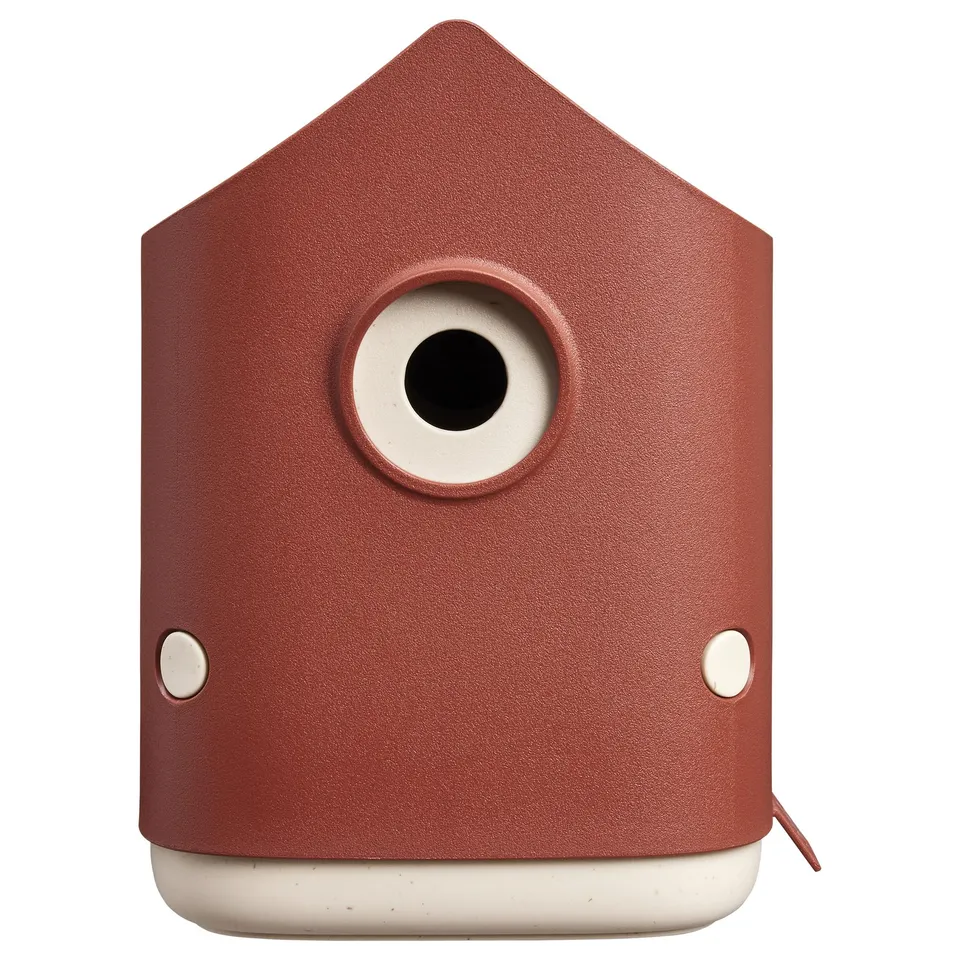 elho-cosy-vogelhaus-18-cm-tuscan-red-l-17-6-x-b-18-x-h-23-cm image 1