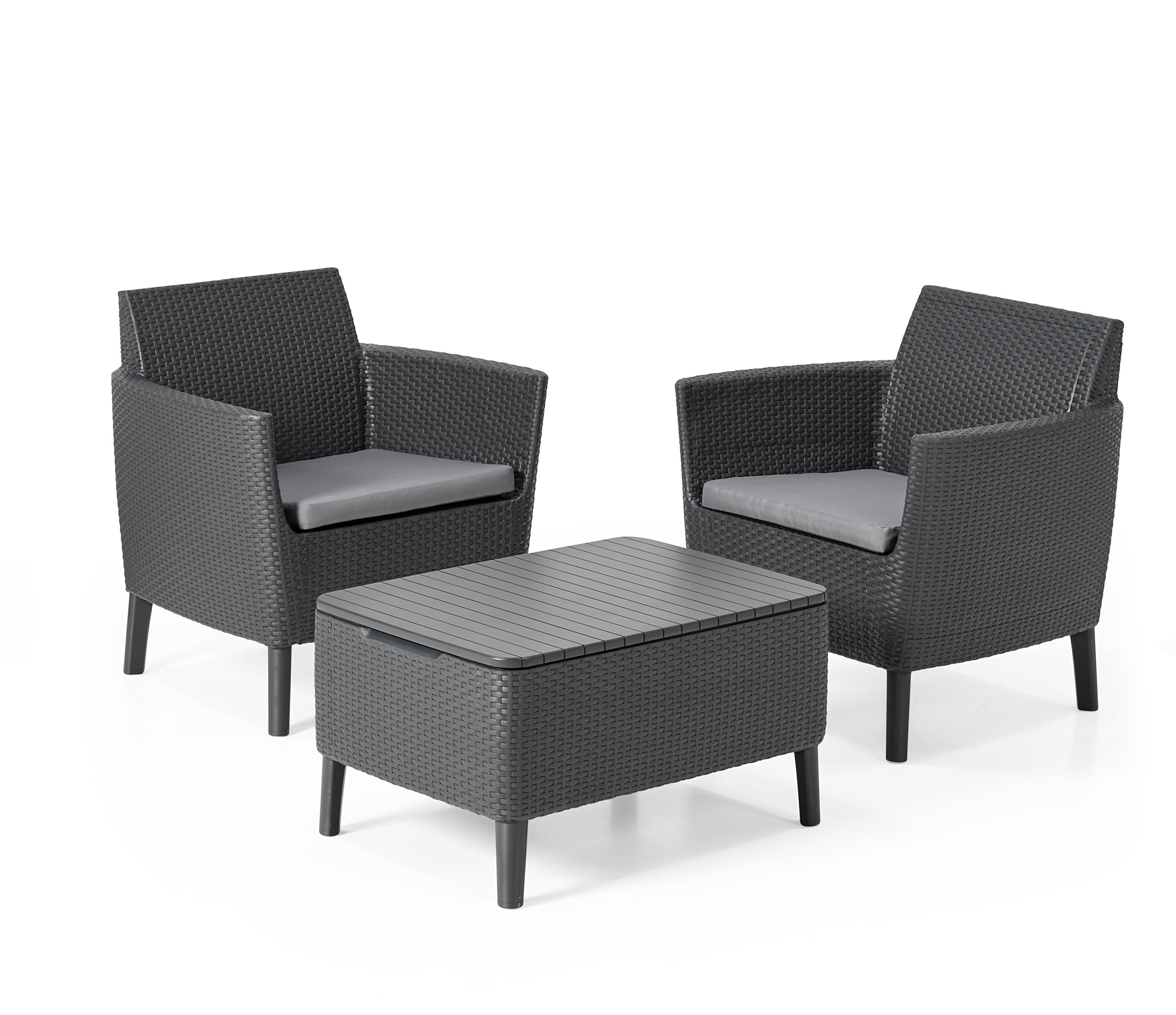 keter-salemo-balcony-gartenm-bel-set-aus-rattan-2-sessel-couchtisch-mit-stauraum image 1