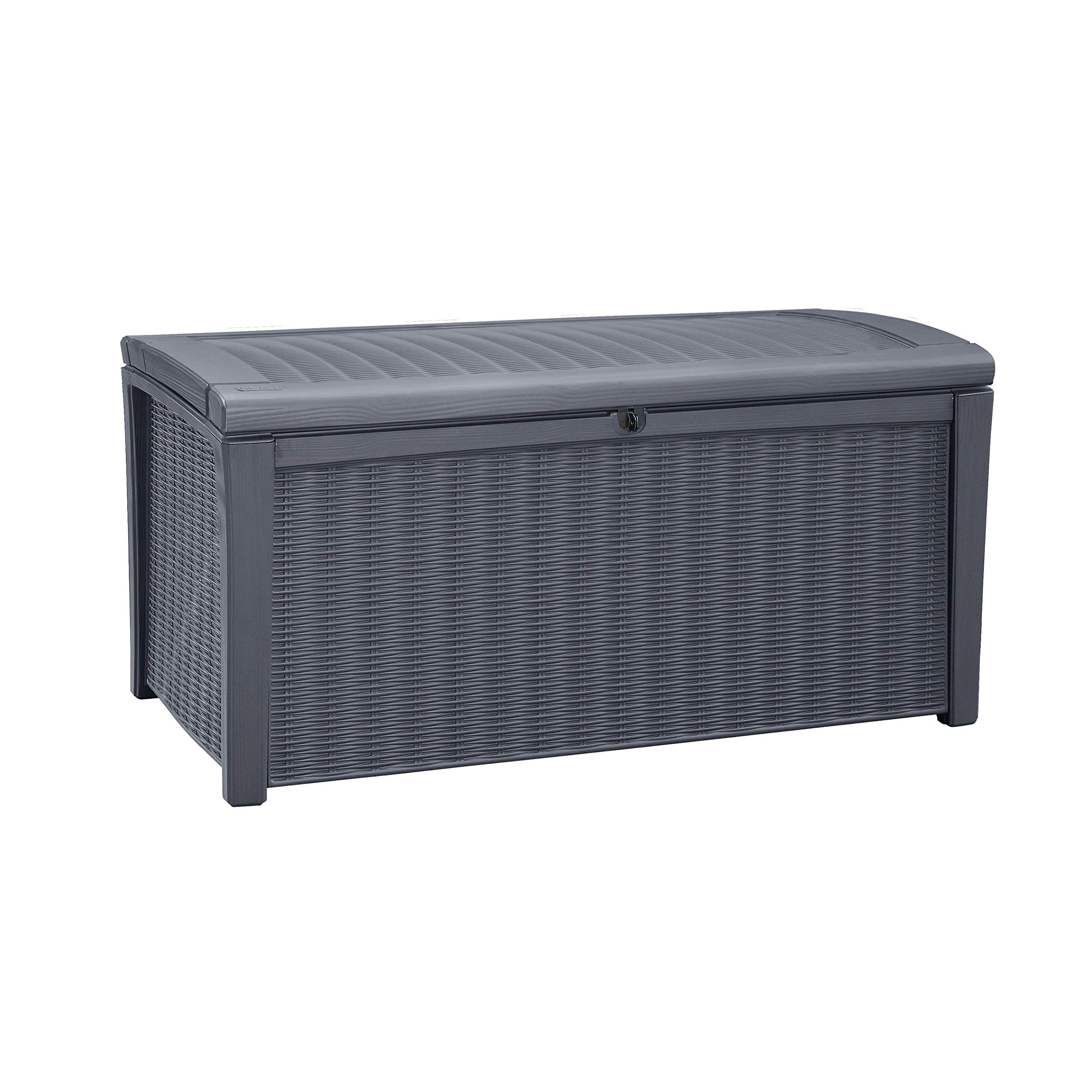 keter-borneo-kissenbox-416l-graphit-rattanoptik image 1