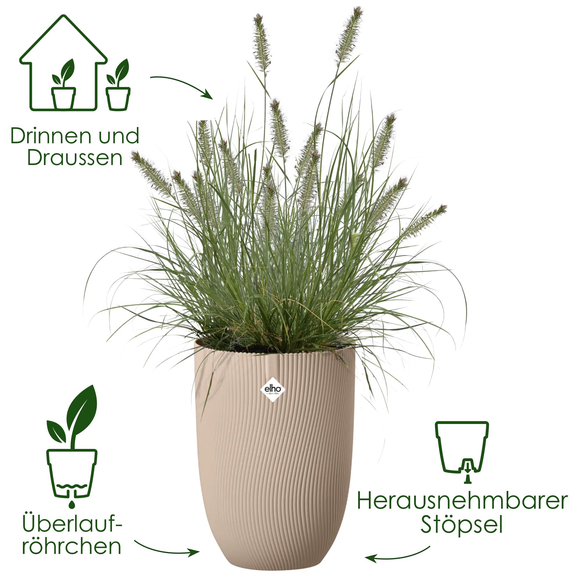 elho-sereh-hoch-30-cm-blumentopf-cool-clay-29-5-x-h-40-5-cm-f-r-innen-und-au-en image 2