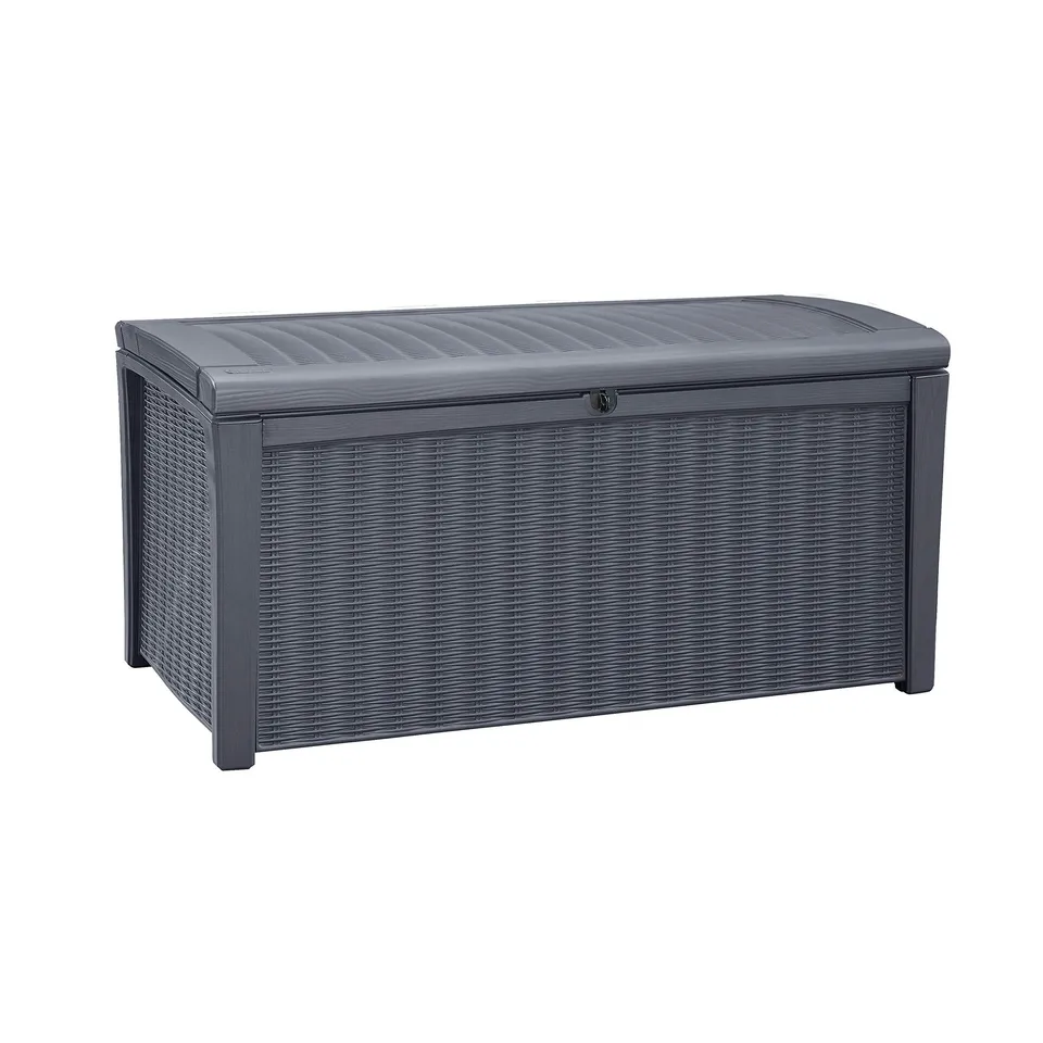 keter-borneo-kissenbox-416l-graphit-rattanoptik image 1